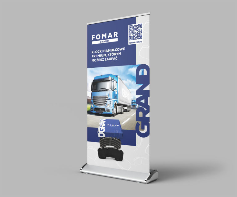 Rollupy reklamowe – projektowanie i produkcja